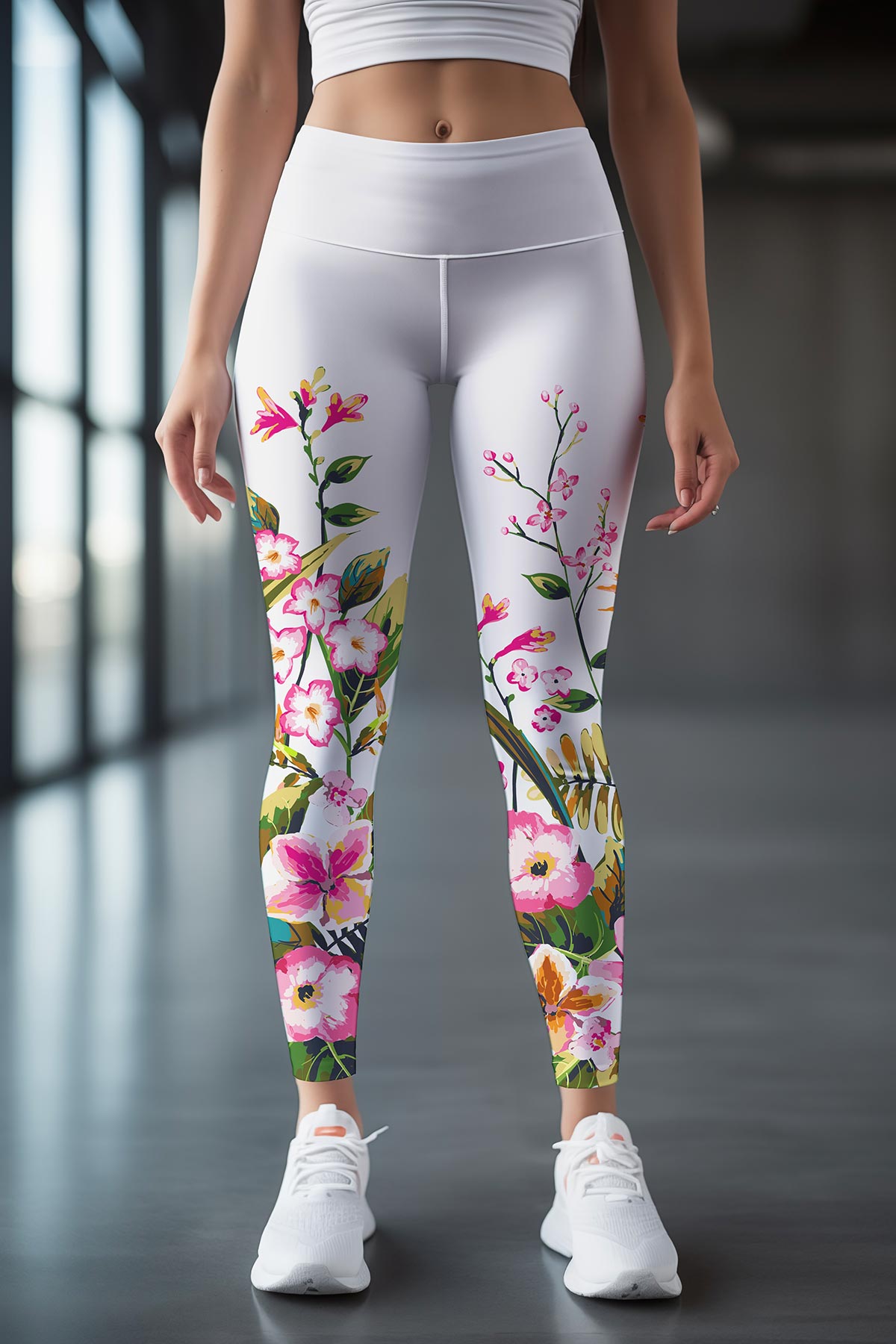 Mountain Garden Lucy Floral Performance Leggings - Women