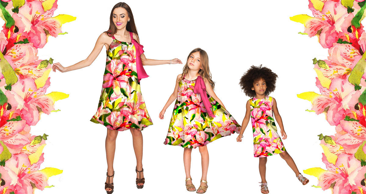 Pineapple Clothing Mommy and Me Fun Sundresses, Chic Resortwear