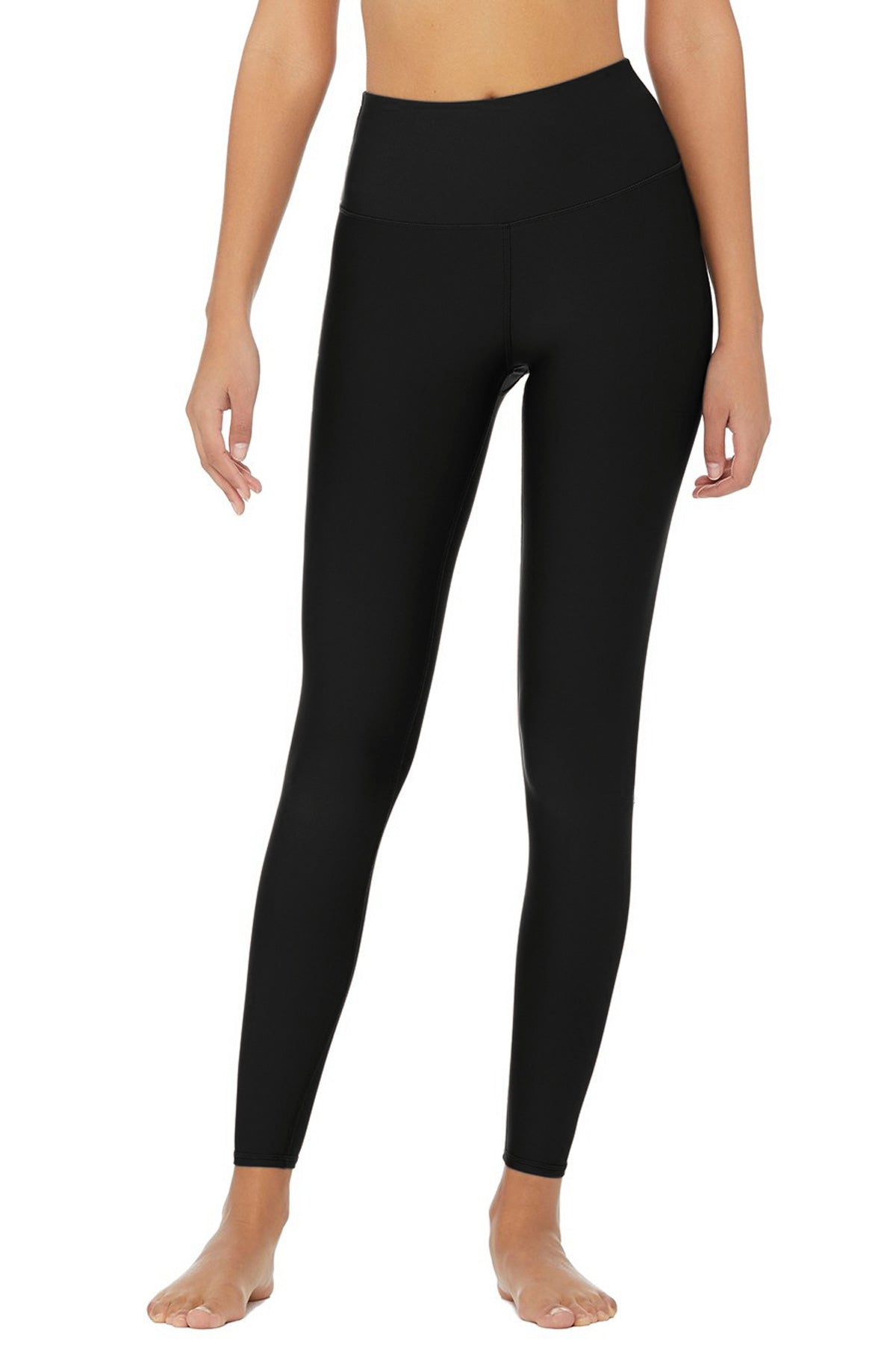 Black Recycled Lucy Performance Leggings Yoga Pants - Women