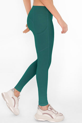 emerald green workout leggings