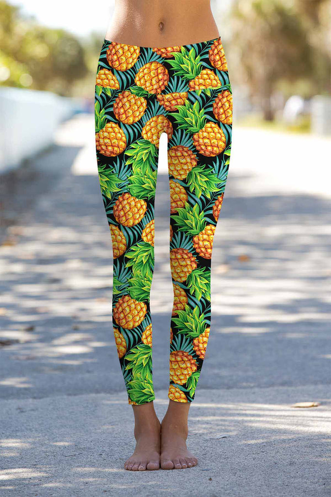 pineapple yoga pants