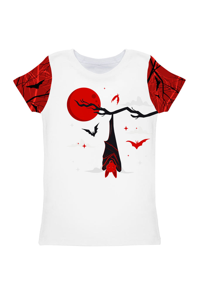 white and red designer shirt