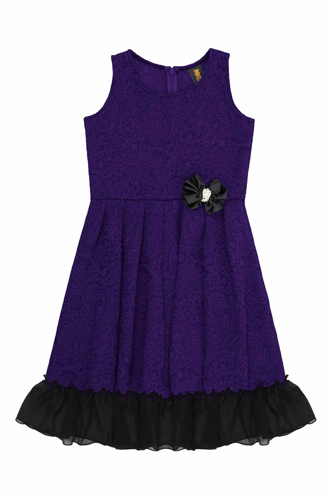 purple christmas dress