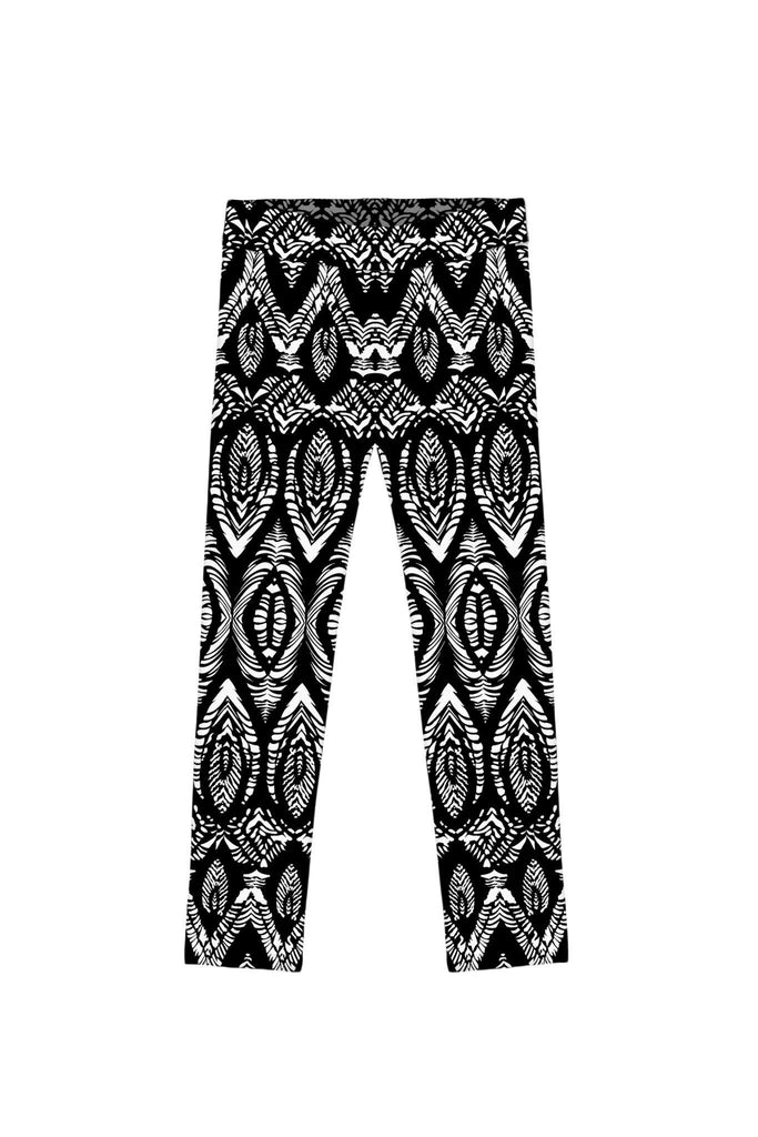 Rebel Lucy Black Aztec Print Leggings - Kids – Pineapple Clothing