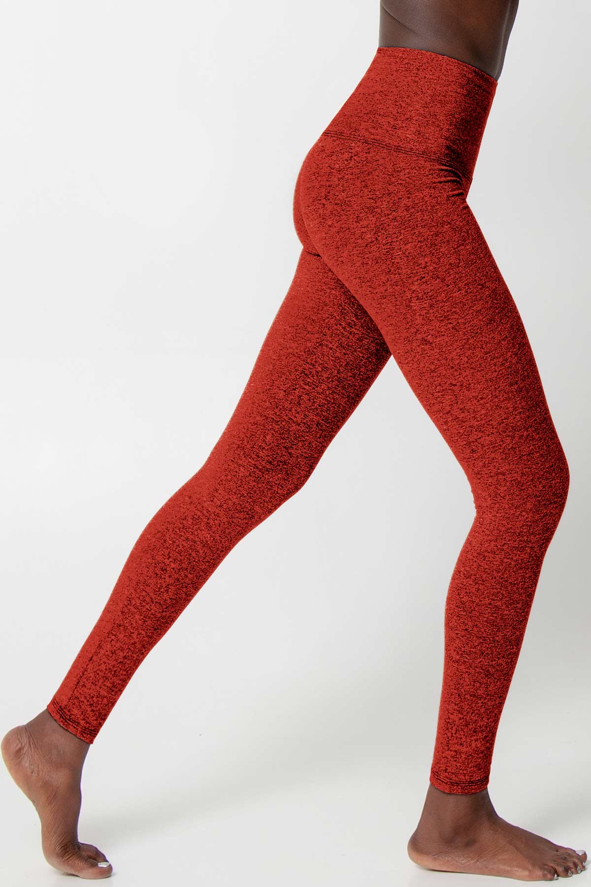 Heather Rose Red Lucy UV 50+ Performance Leggings Yoga Pants - Women