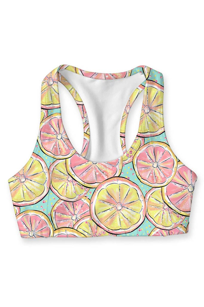 lemon sports bra