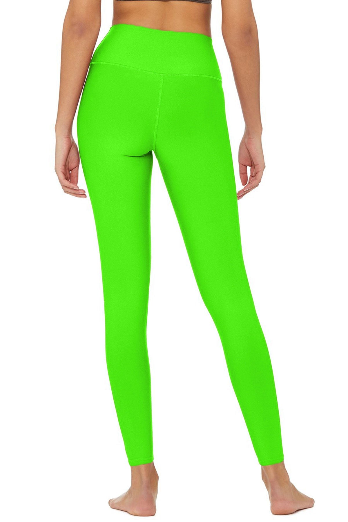 CLEARANCE! 65% off with code: VIP65 - Neon Green UV 50+ Lime Lucy Performance Leggings Yoga Pants - Women