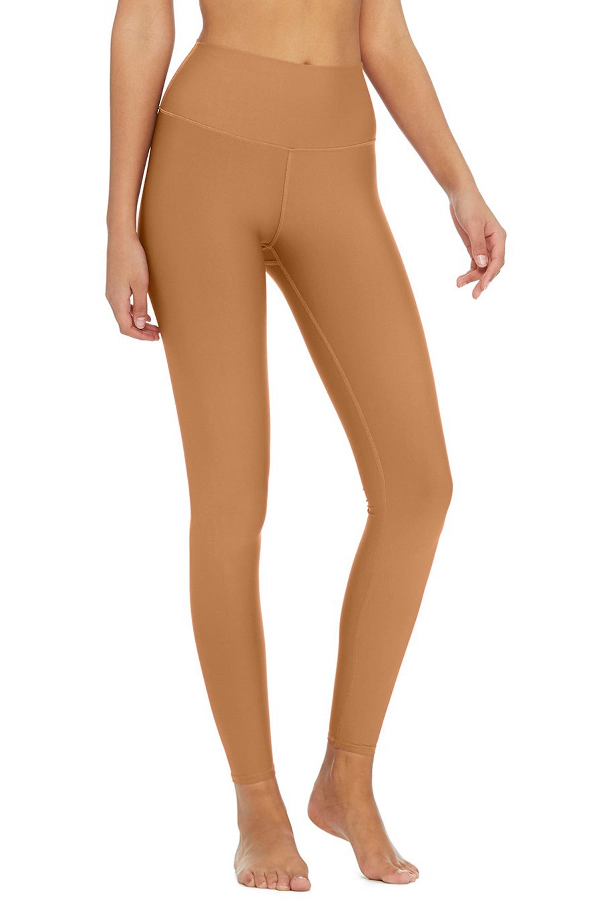 CLEARANCE! 65% off with code: VIP65 - Nude UV 50+ Lucy Beige Performance Leggings Yoga Pants - Women