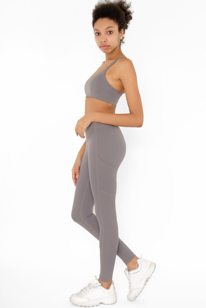 grey workout leggings