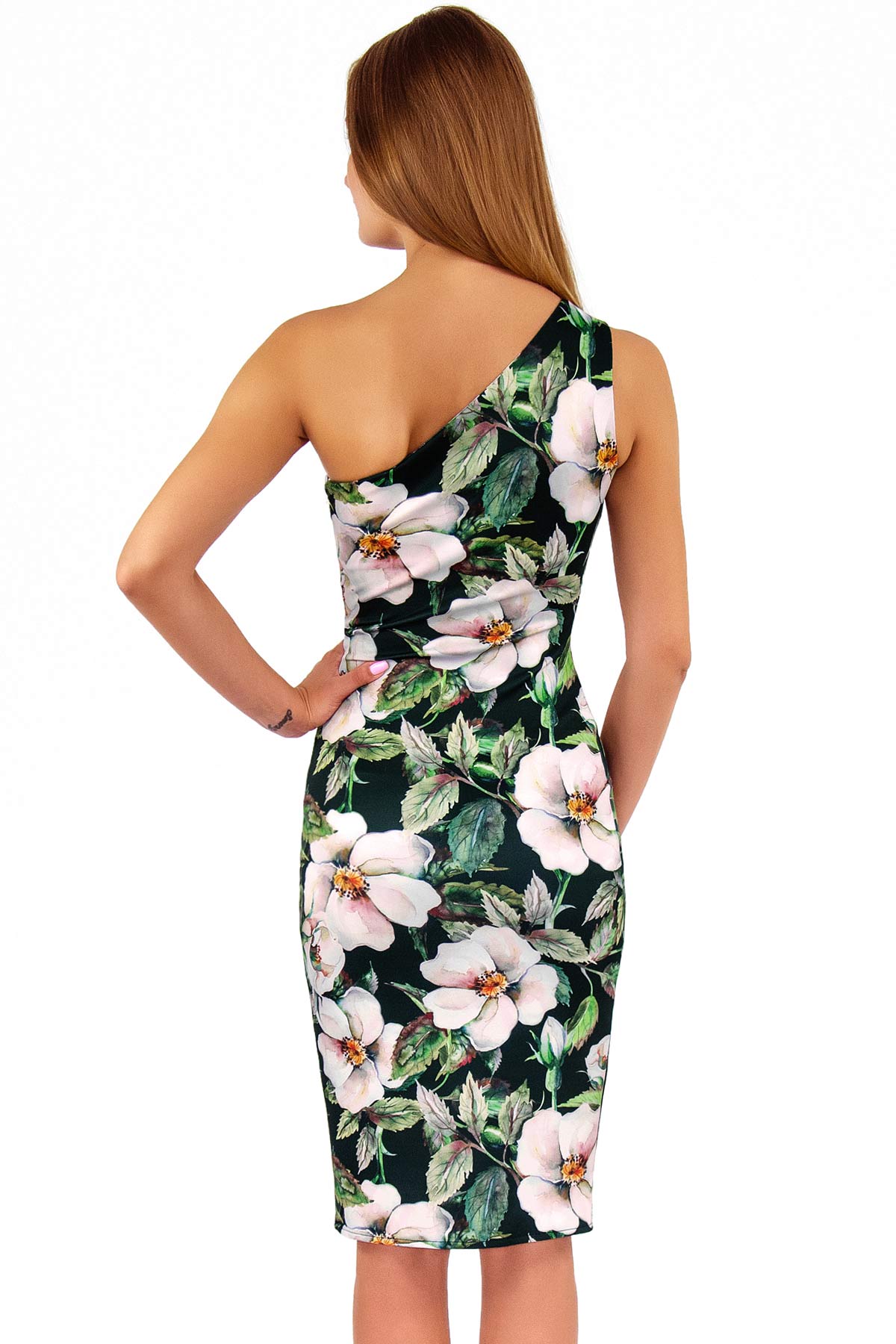 CLEARANCE! 65% off with code: VIP65 - Queen of Flowers Layla Green Evening Midi Dress - Women