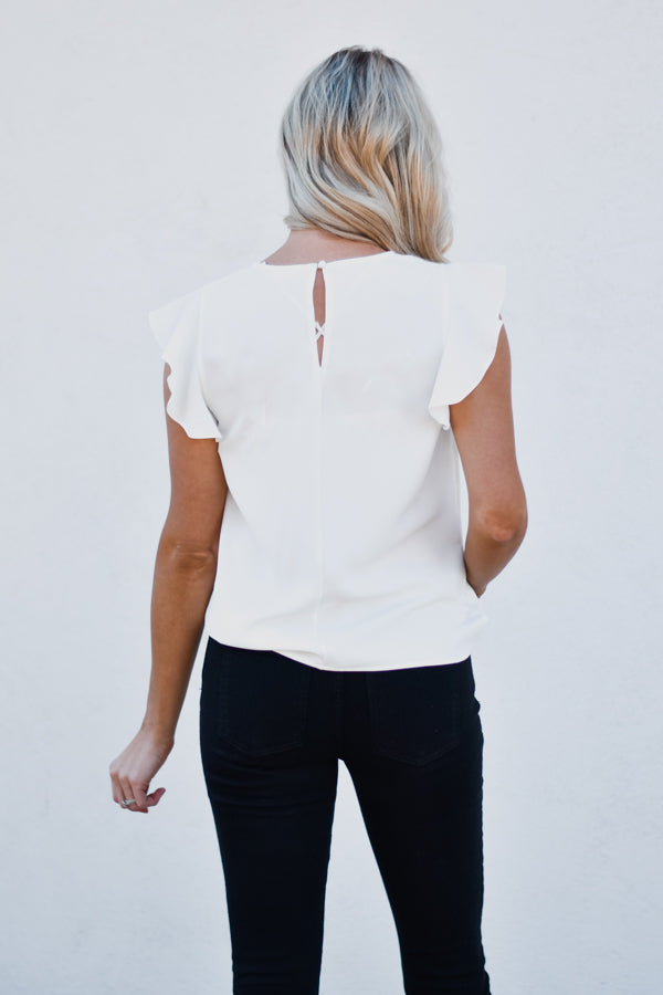 First Impression Top - White