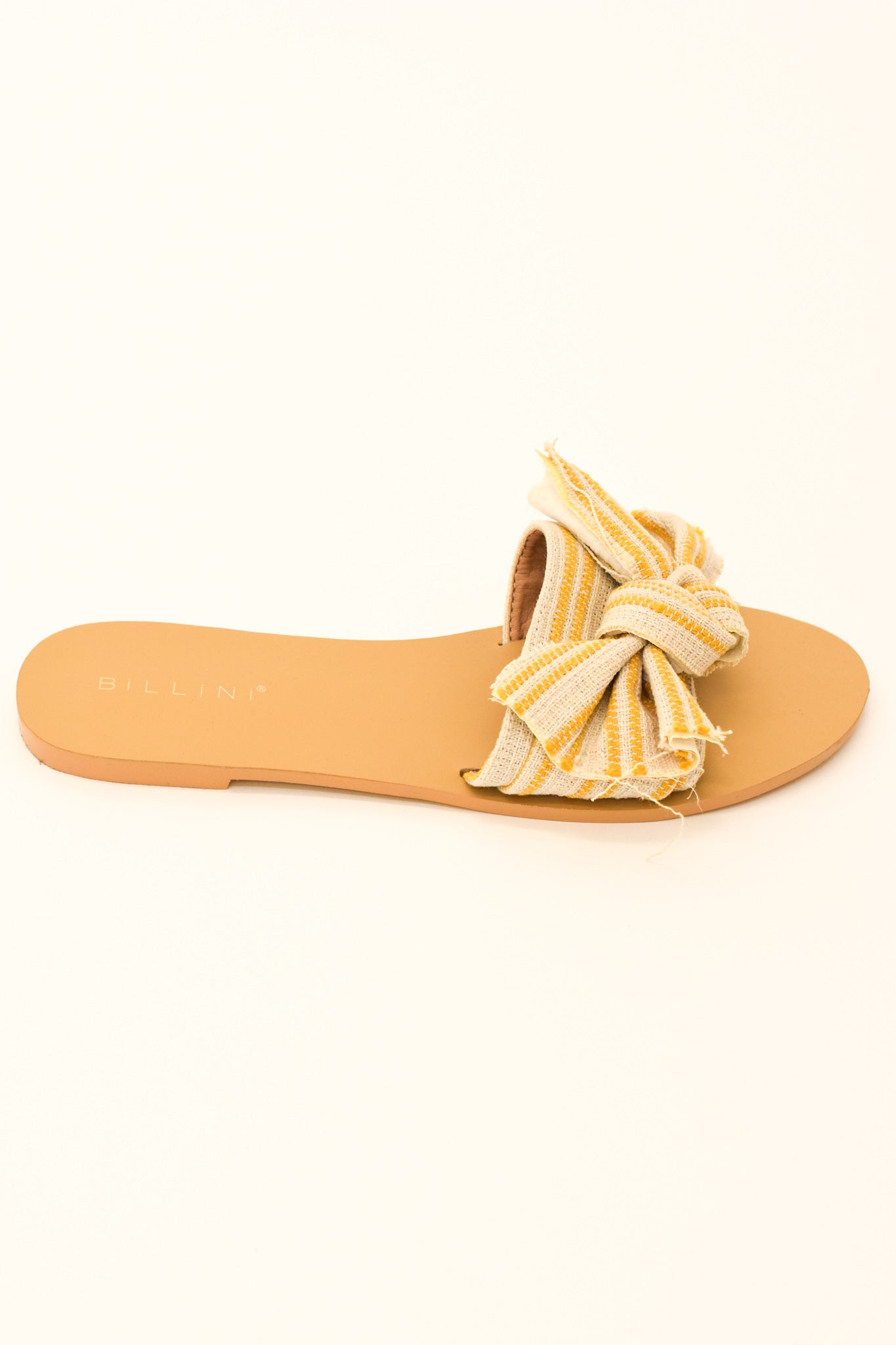 Billini Alpha Sandals - Mustard Stripe