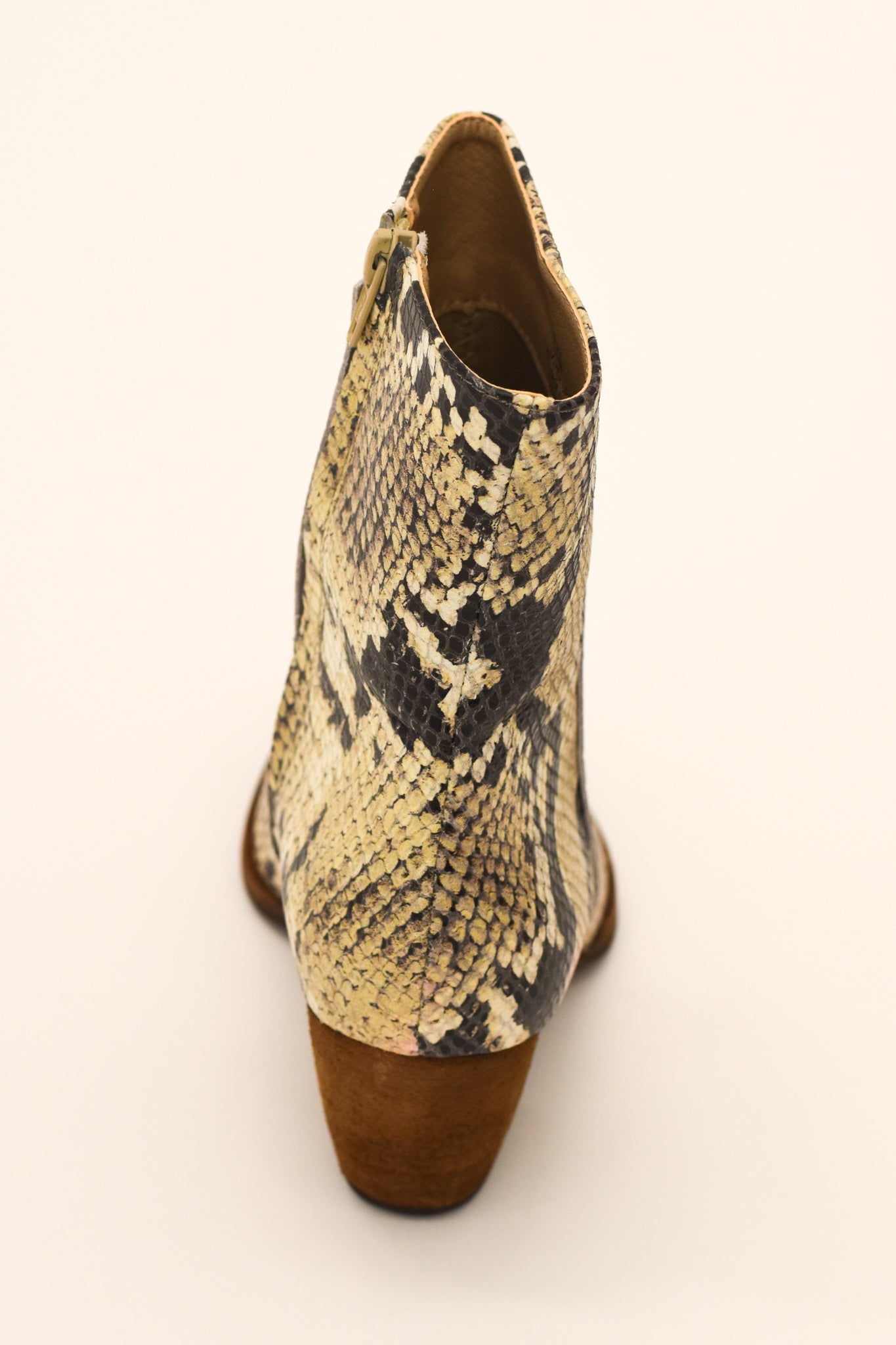 Matisse Caty Ankle Boot - Natural Snake