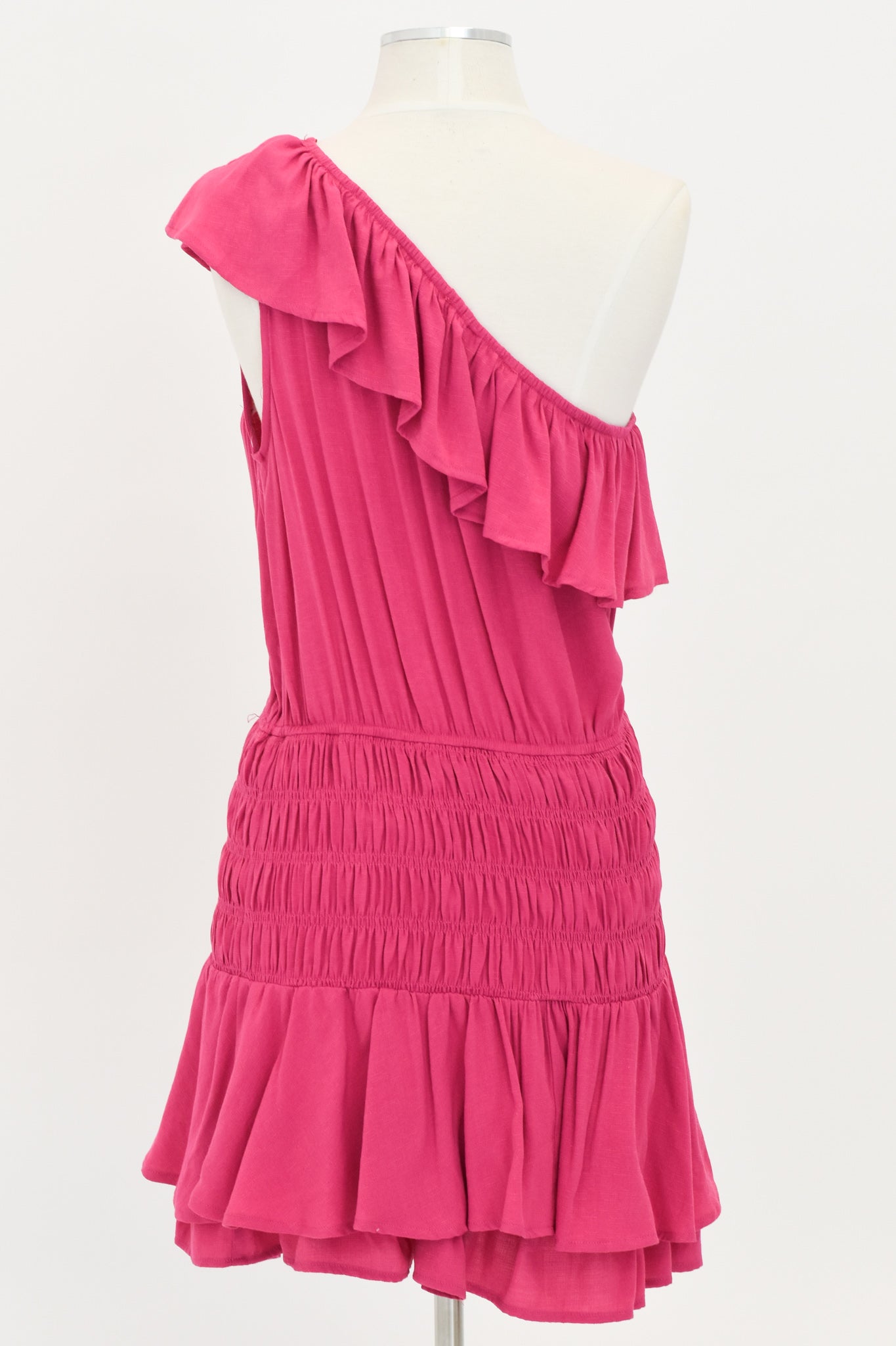 Chat With Me Dress - Hot Pink
