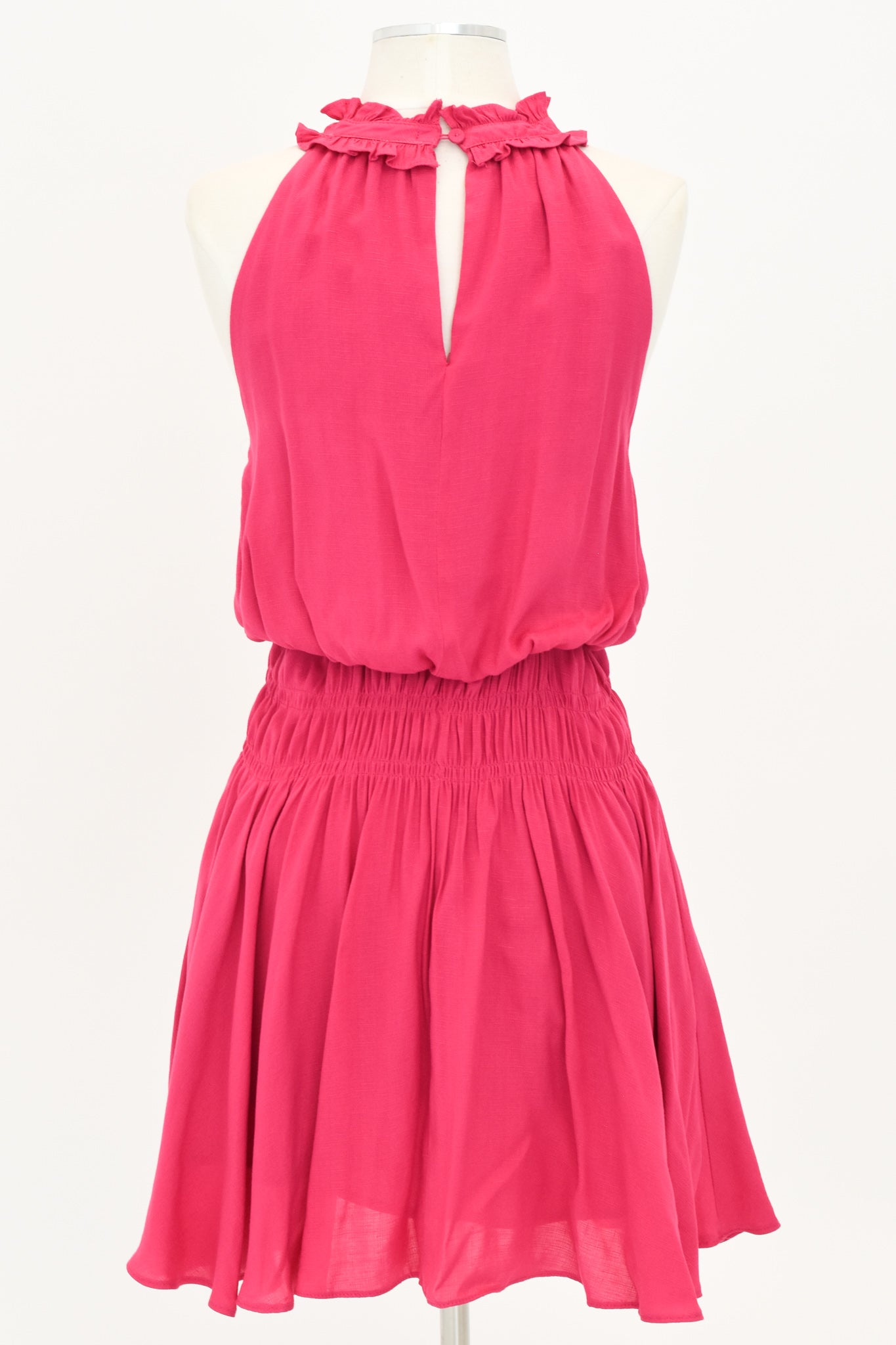 Brightest Of The Bunch Dress - Fuchsia