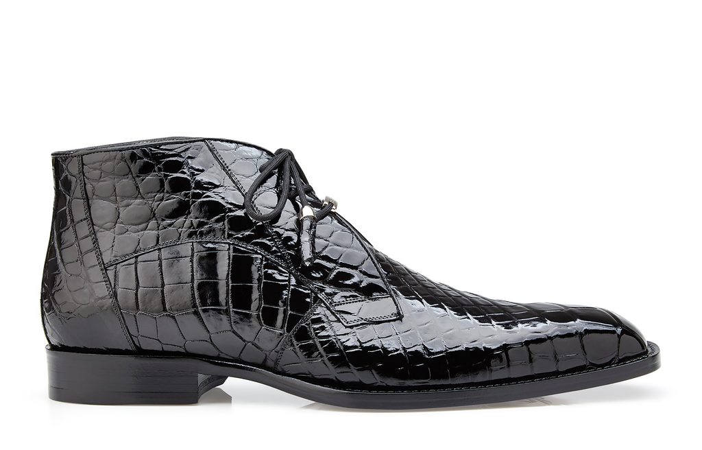 belvedere shoes crocodile