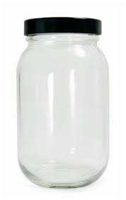 large screw top glass jars