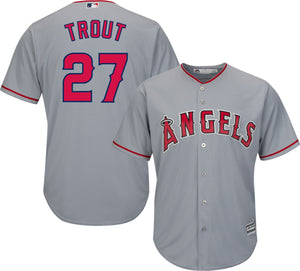 mike trout jersey number