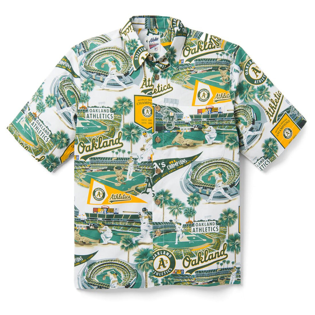 oakland a's hawaiian shirt