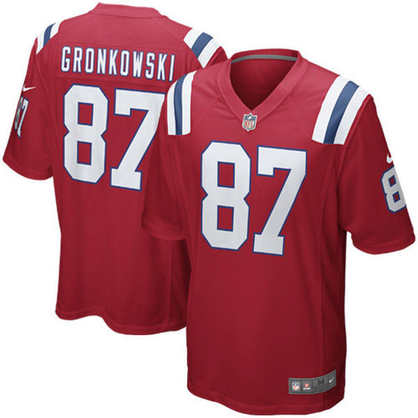 red gronk jersey