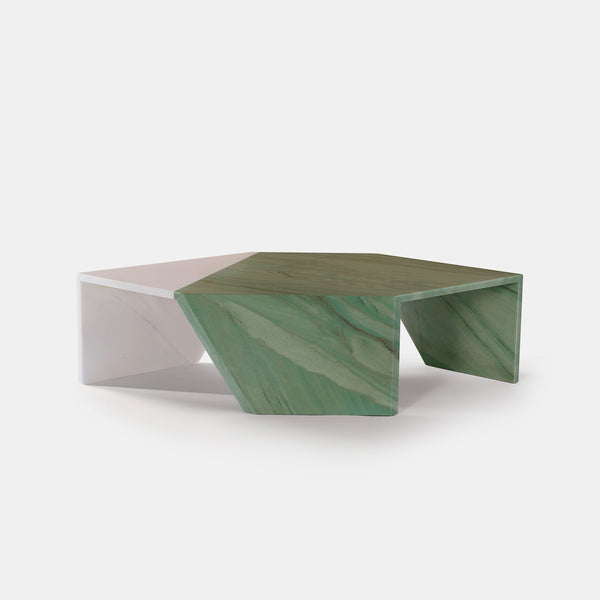 Green Origami Coffee Table by Patricia Urquiola