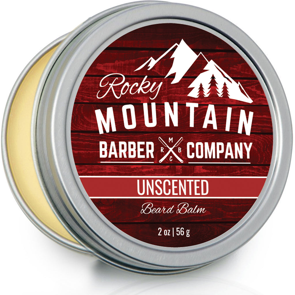 Unscented Beard Balm 100 Natural with Nutrient Rich Oils