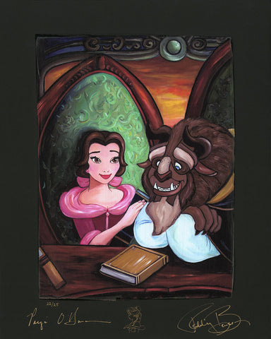 Alex Ross Disney La Belle Et La Bete From Beauty and The Beast Lithograph
