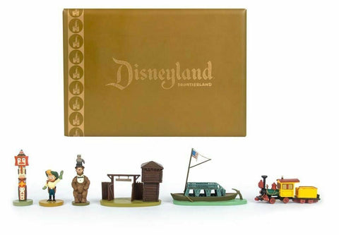 Disneyland Main Street Pewter Set 50th Anniversary Kevin & Jody