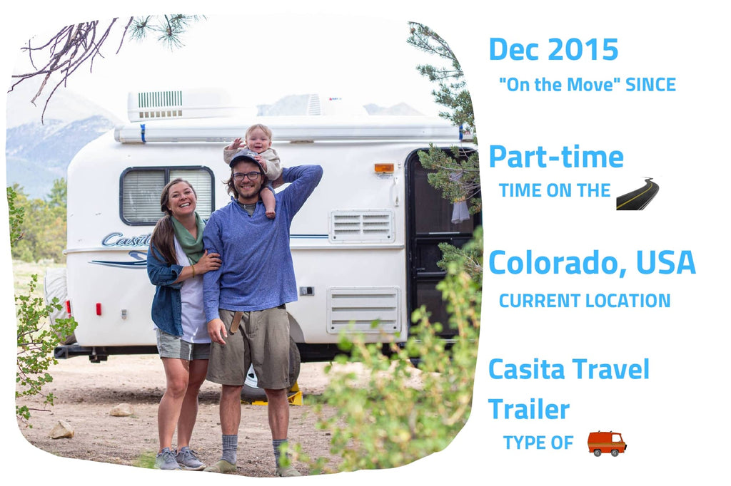 Tiny home living interview with Lindsey and Adam from nuventure travels - maca