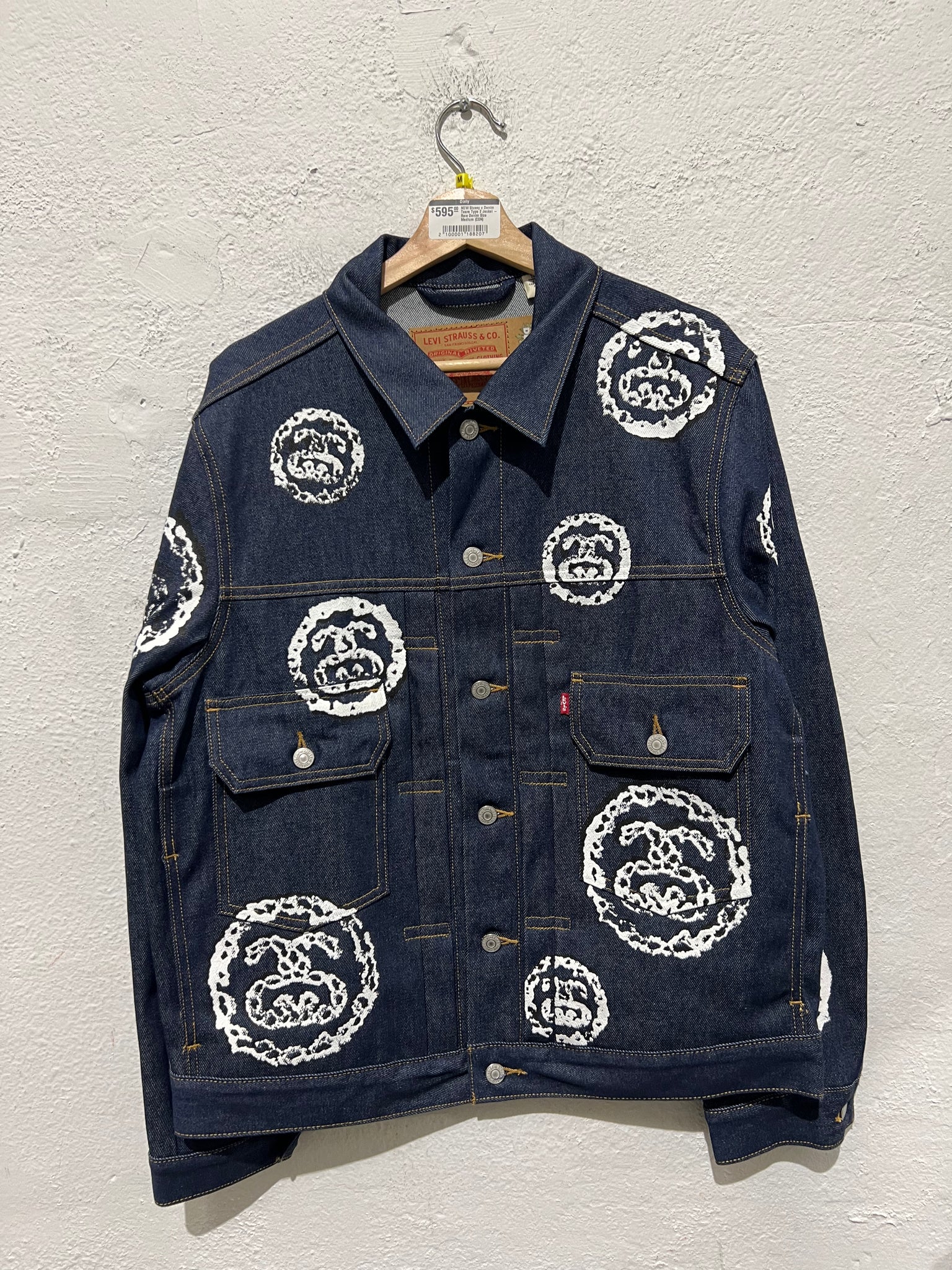 STUSSY TYPE DENIM TEARS デニムジャケット リーバイス 最新人気 メンズ