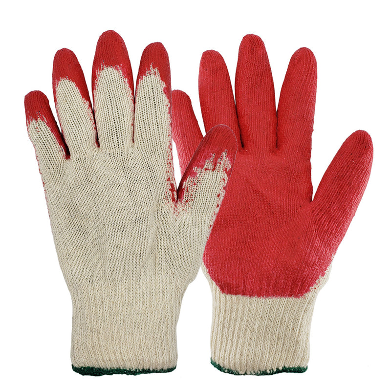 red work gloves