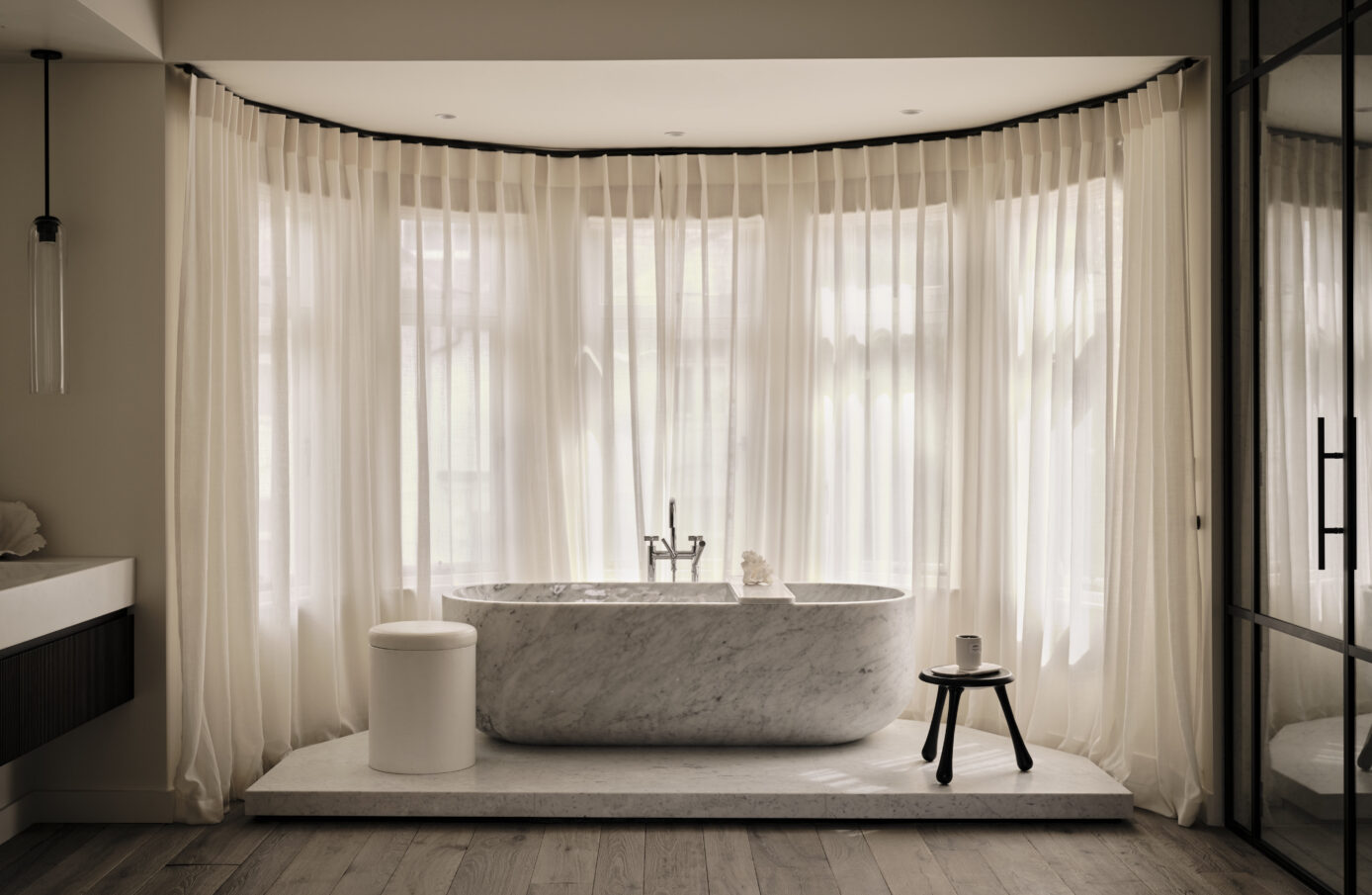 Bathroom Curtains & Window Drapes