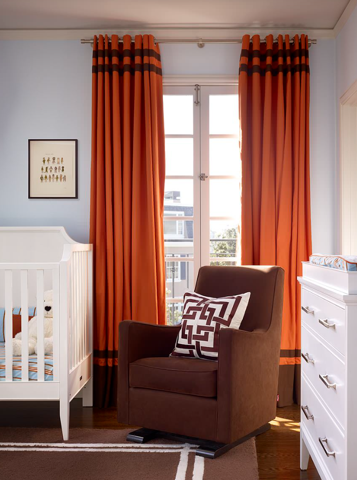 Nursery curtains