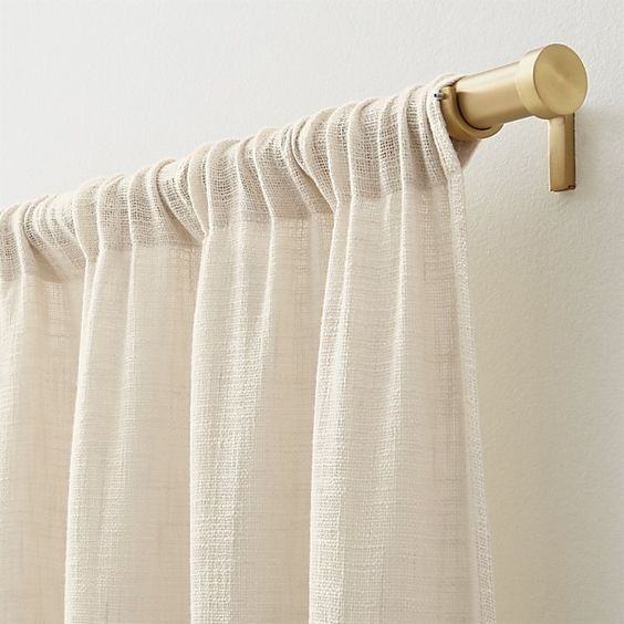 Rod pocket curtains & drapes