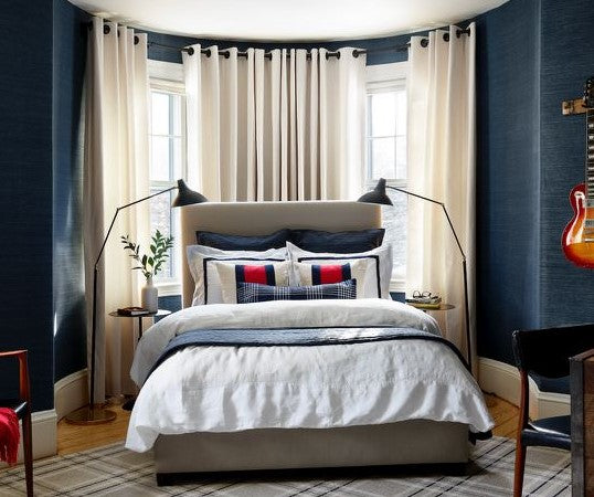 Bedroom drapes