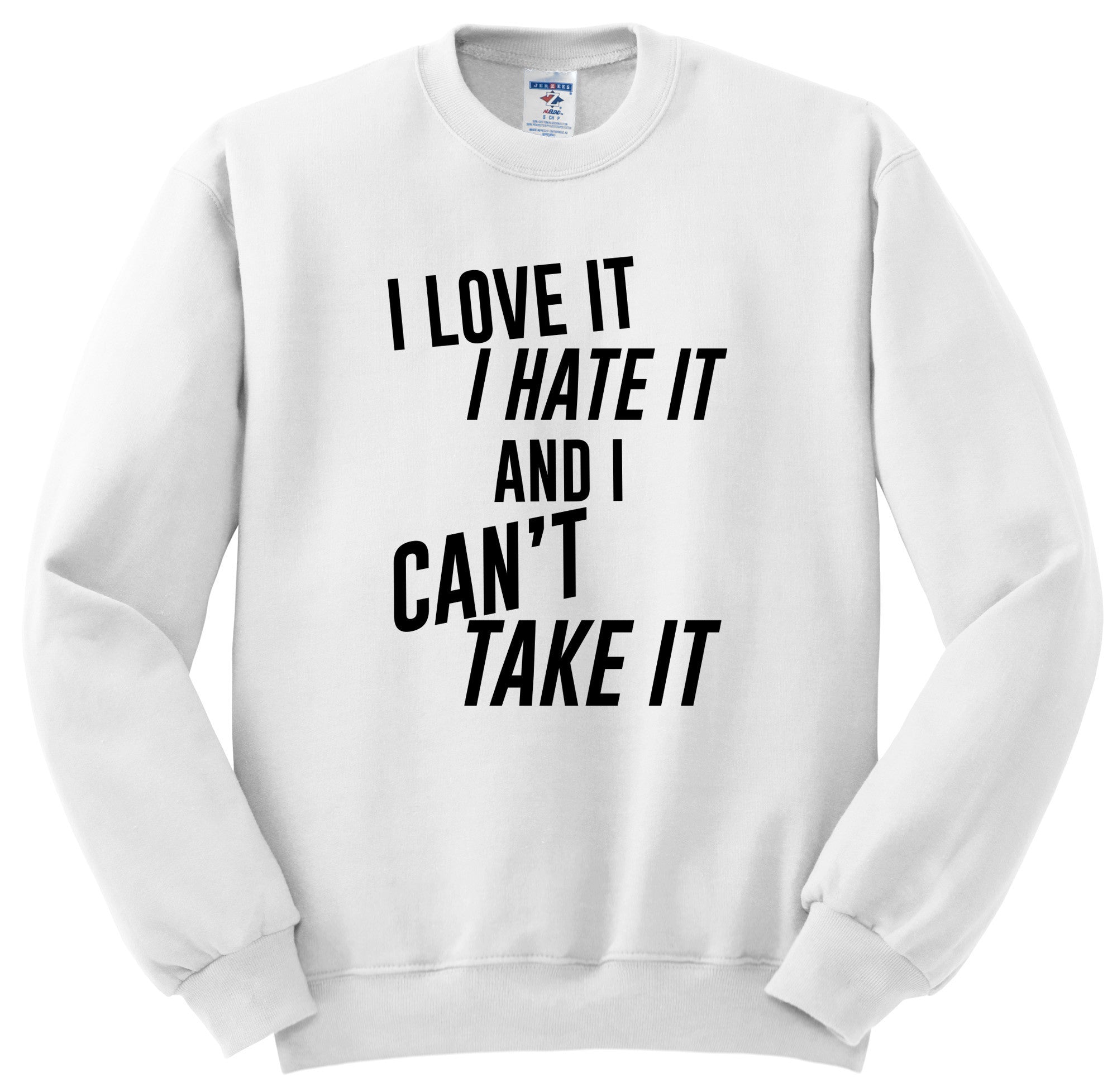 Louis Tomlinson / Bebe Rexha “Back to You – I Love It I Hate It And I Can’t Take It” Crewneck ...