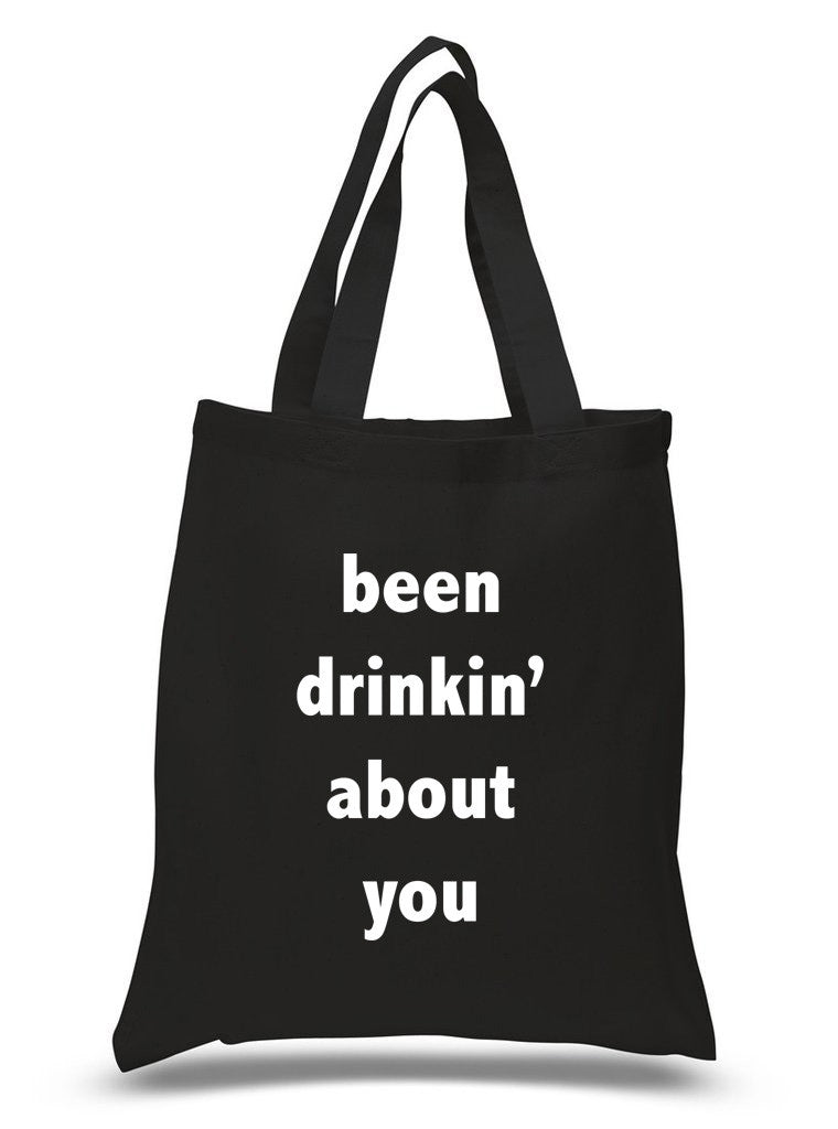 Bebe Rexha "Been Drinkin' About You" 100% Cotton Tote Bag