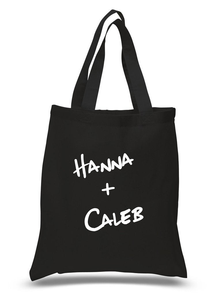 Pretty Little Liars "Hanna + Caleb" 100% Cotton Tote Bag