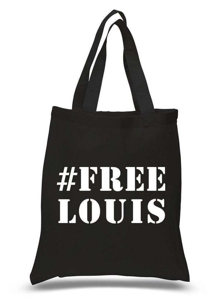 Louis Tomlinson "#Free Louis" 100% Cotton Tote Bag