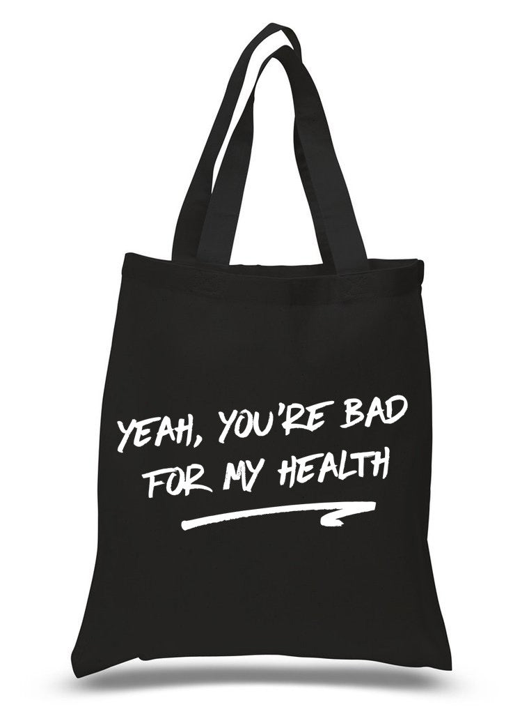 Liam Payne "Strip That Down - Yeah, You're Bad For My Health" 100% Cotton Tote Bag