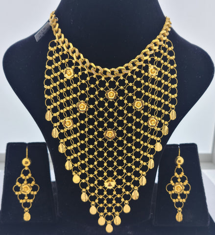 Plain Gold Sets | Royal Dubai Jewellers