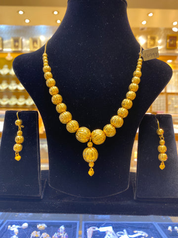 Plain Gold Sets | Royal Dubai Jewellers