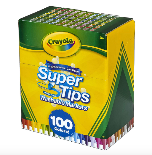 Crayola Supertips 100 colores