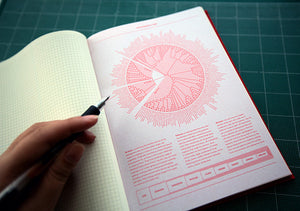 Grids & Guides, Notebook for visual thinkers Red