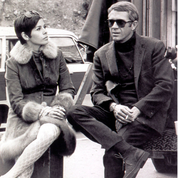 steve mcqueen trench coat