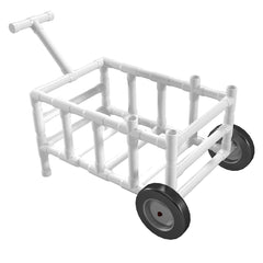 PVC Beach Fishing Cart Prototype – Beach Fishing Carts
