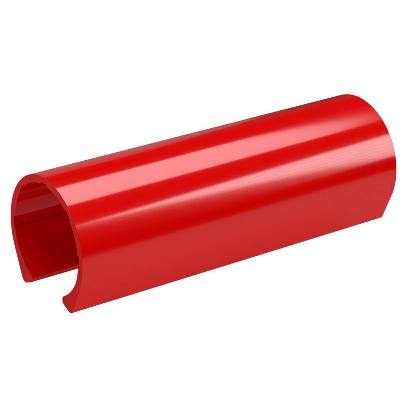 Load image into Gallery viewer, 1-1/4 in. x 4 in. PipeClamp PVC Material Snap Clamp - Red - FORMUFIT
