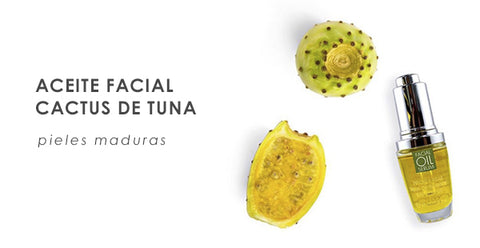 aceite facial natural de cactus de tuna de être belle cosmetics