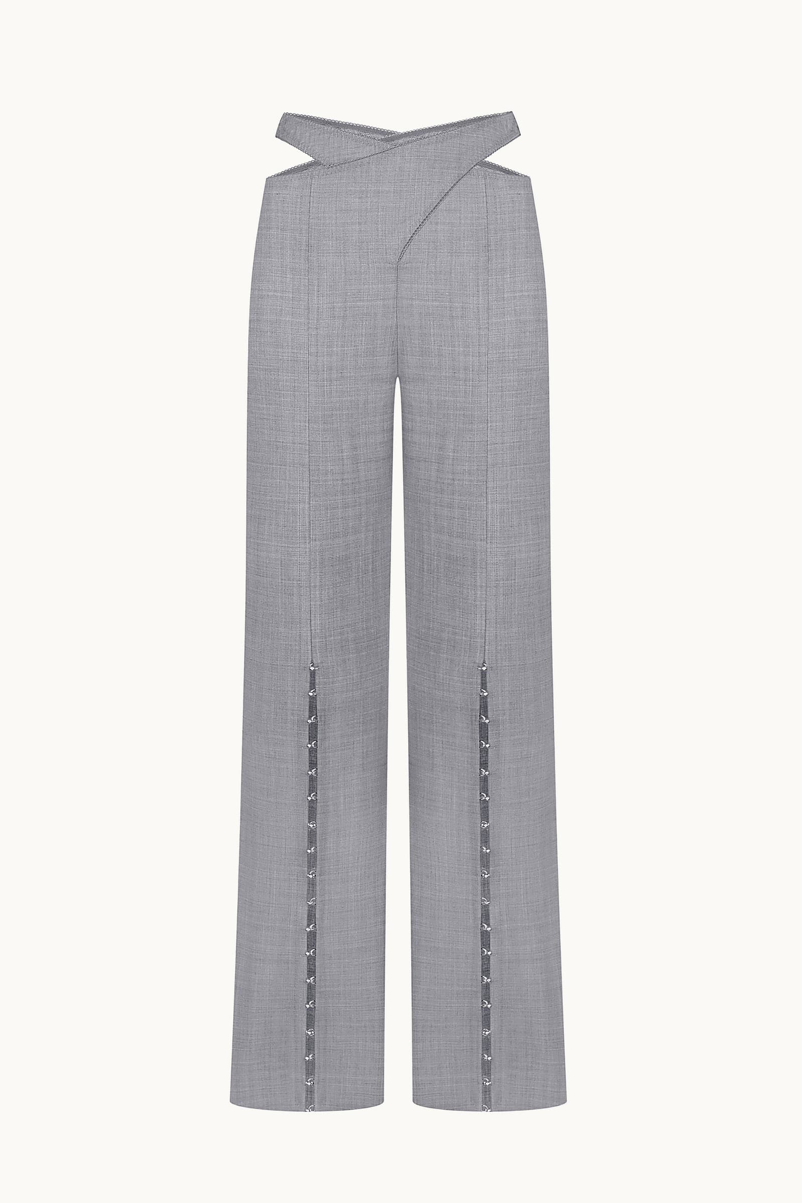 ADDY PIMA COTTON LOUNGE PANT IN CINDER GREY