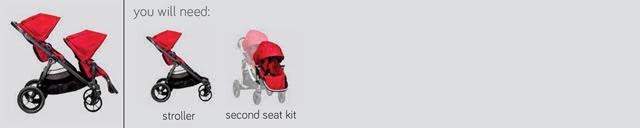 City Select with Two Toddler Seats - PeppyParents.com